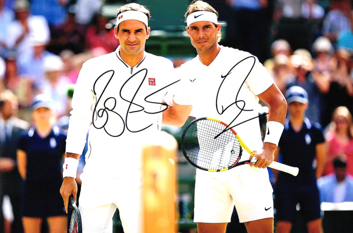 ラファエルナダル Rafael Nadal オートグラフ 直筆サイン入り写真 新品】ラファエル・ナダル 直筆サインフォト/写真 テニス Rafael Nadal