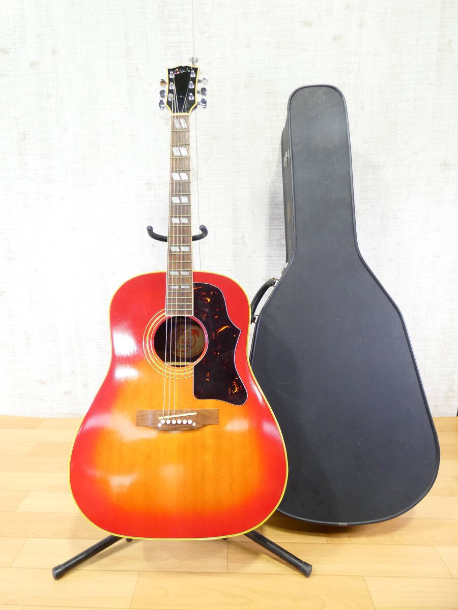 激レア 総単板 CHAKI Ｗ-130 ジャパンビンテージ 中古】Chaki W-130/総単板？ 上級モデル 現状ジャンク 茶木/G9の落札
