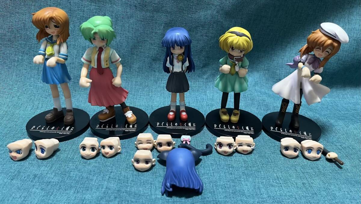 ひぐらしのなく頃に フィギュアコレクション限定版 6体セット 未開封