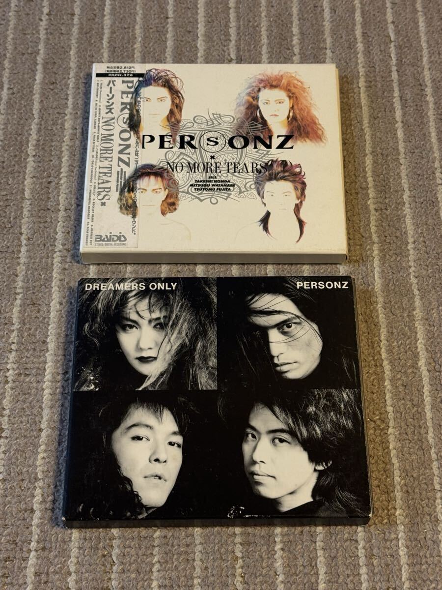 送料198円～!! PERSONZ 初回盤CD『DREAMERS ONLY』デジパック美品