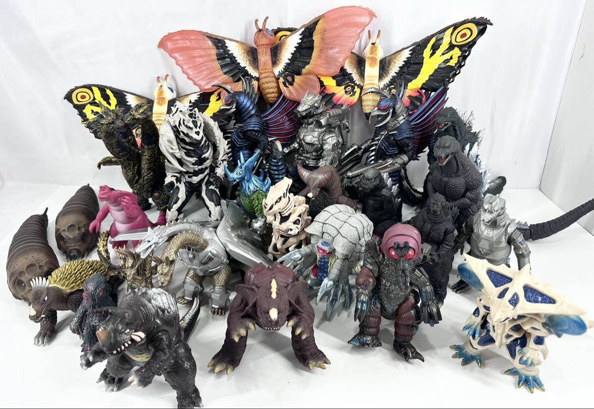 中古】劇場限定 ムービーモンスターシリーズ モスラ 2002 バンダイ 紫