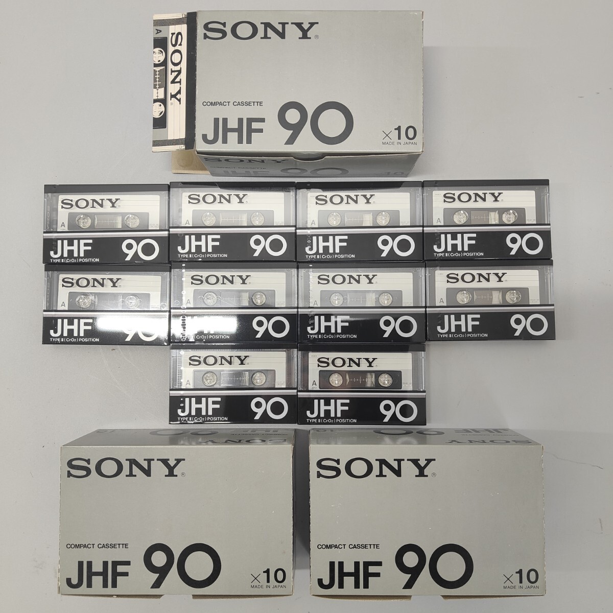 新品】未開封 未使用 SONY CDix2 計12本 ハイポジション カセット