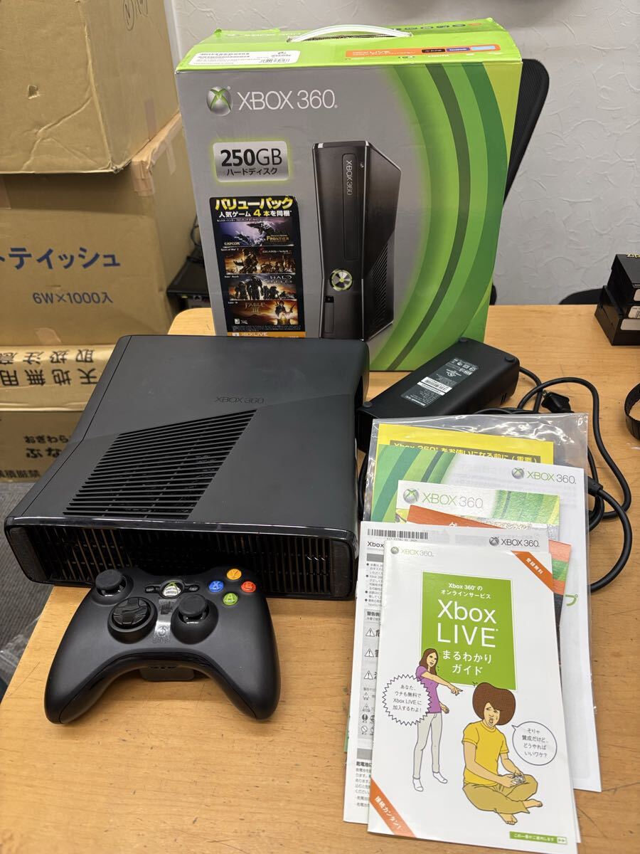 目立った傷や汚れなし】Xbox360 E 4G 最終型 1TB (Corona) RGH 日本語