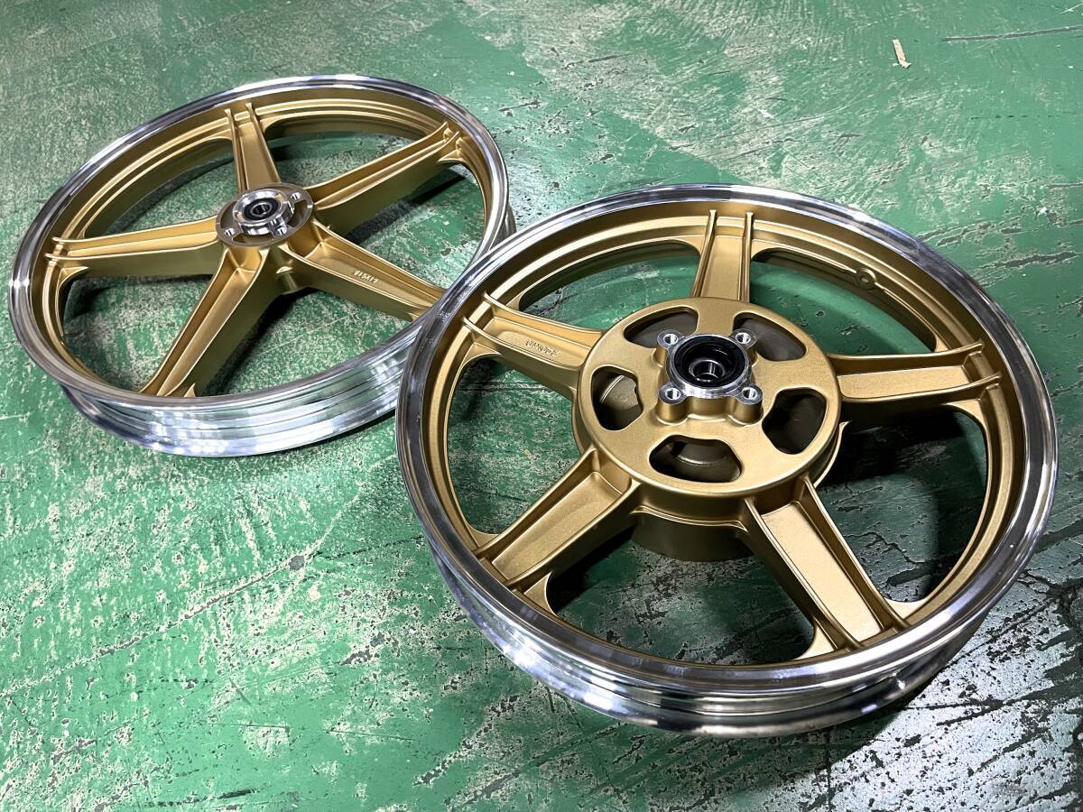 GS400 キャストホイール セブンスター 金キャスト ゴールド 塗装済み
