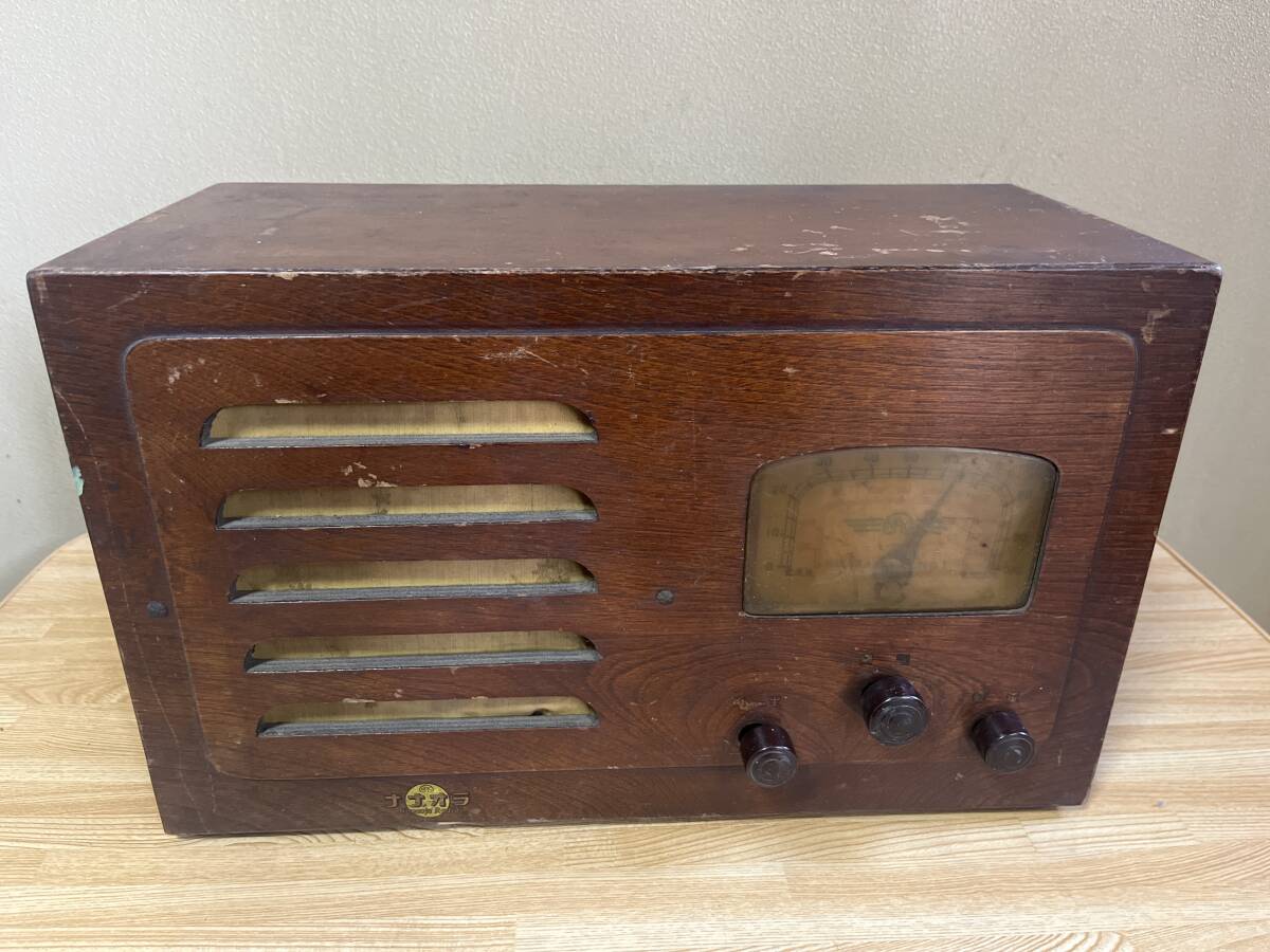 中古】ナナオラテレビ/Nanaola TV/170-3E 真空管テレビ 観音扉 昭和