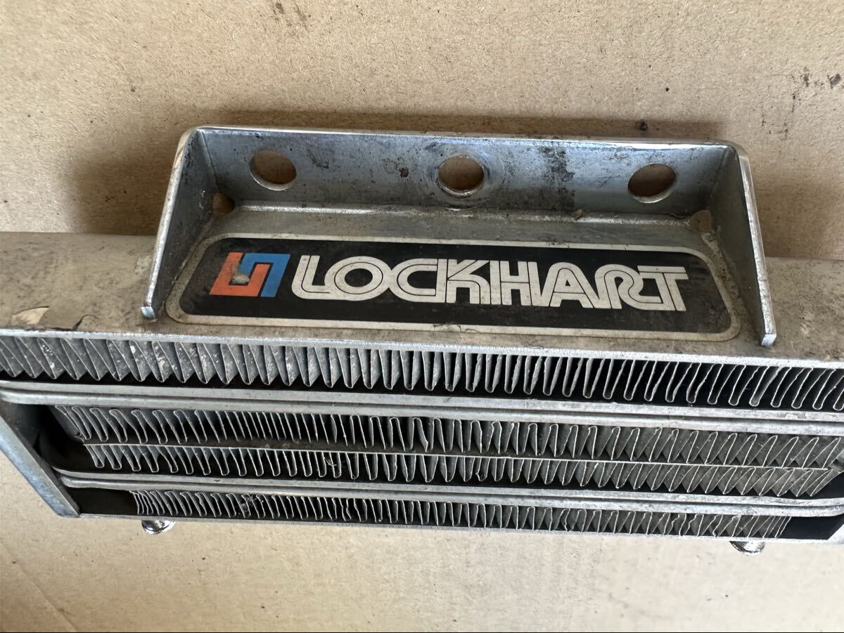70s 80s 当時物◇ハーレー 純正 ロックハート オイルクーラー クローム