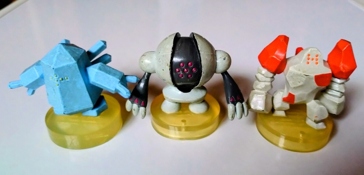 ポケモン フィギュア レジギガス レジアイス レジスチル レジロック