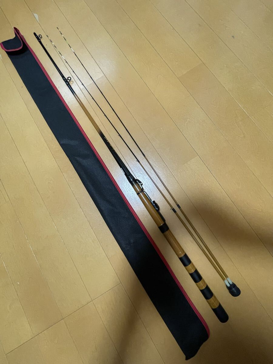 中古】釣竿 いかだ 光彩 180 2本継 MTOP/STOP▽QUEEN CORAL/中古の落札