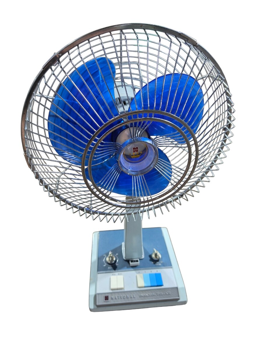BK-497】 NATIONAL PANACOOL FAN F-30 LG ナショナル 扇風機 昭和