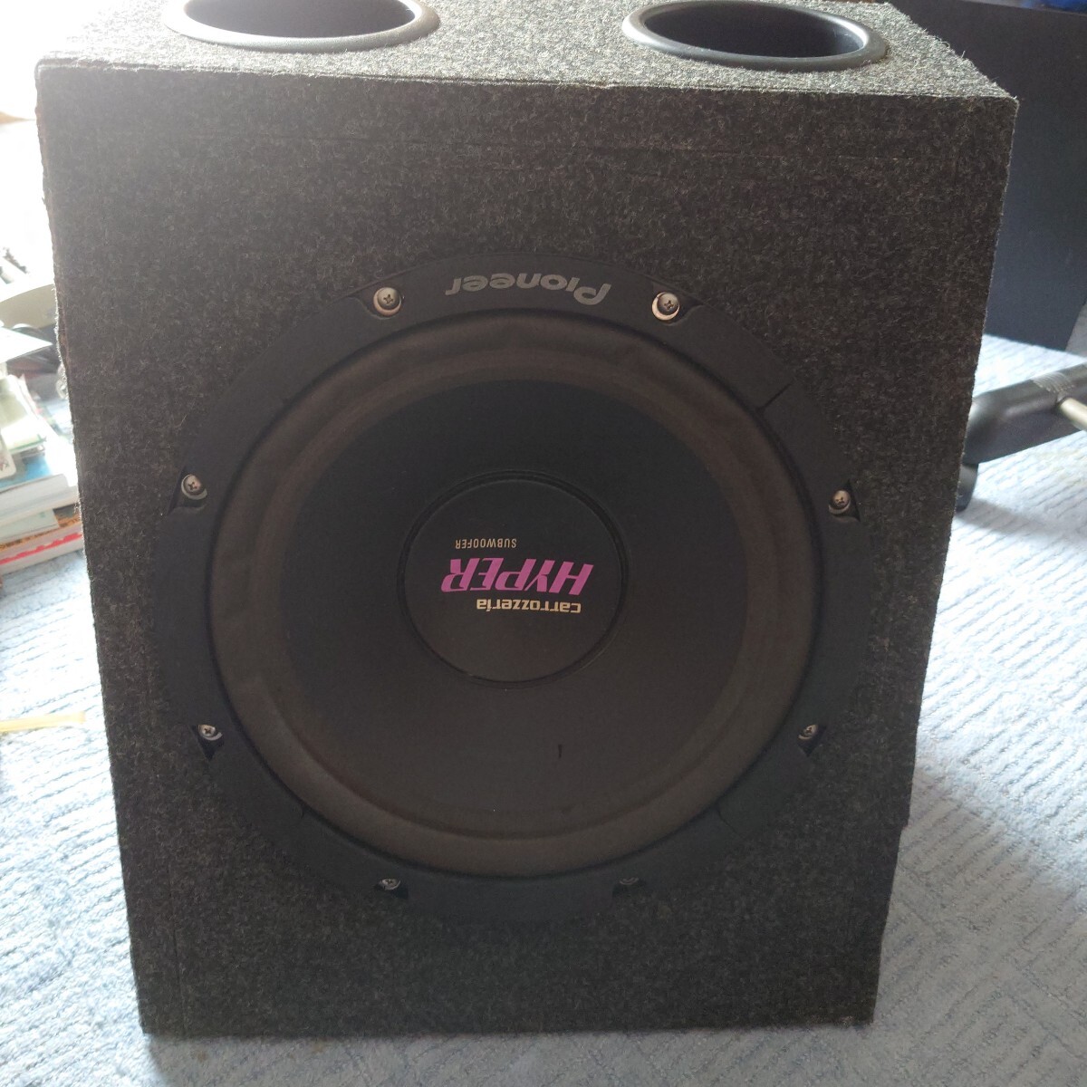 Pioneer carrozzeria TS-WX1200T TWIN-DRIVE SUBWOOFER ウーハー