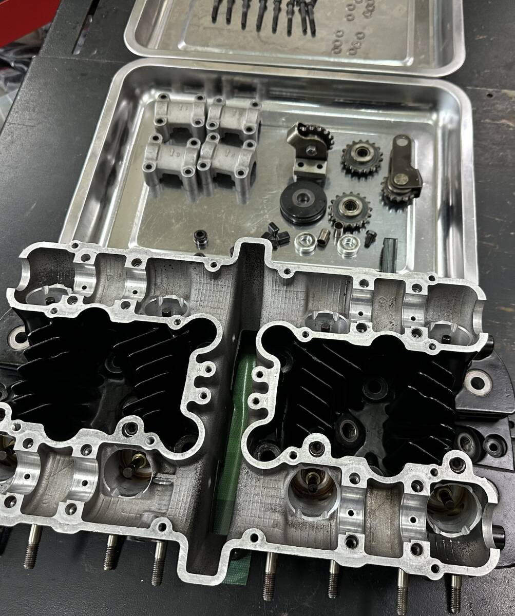 TZR250SPR 3XV シリンダーヘッド② 2個セット 3XV60 TZ250 TZR250Rの