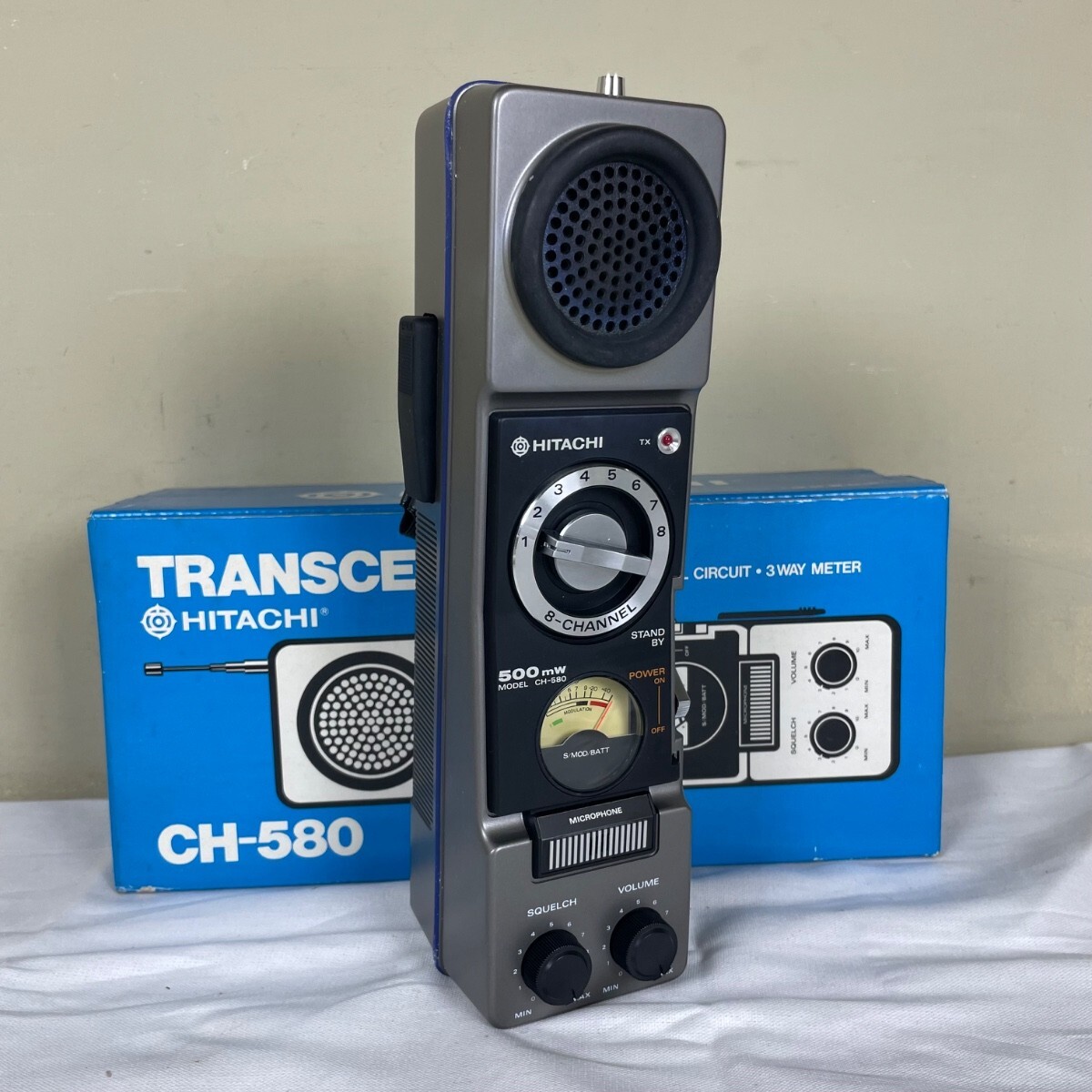 やや傷や汚れあり】【中古】日立 無線機 ハンドセット ECM-149 専用