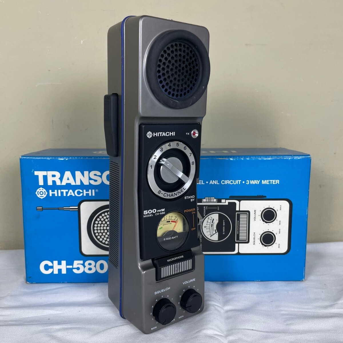 やや傷や汚れあり】【中古】日立 無線機 ハンドセット ECM-149 専用