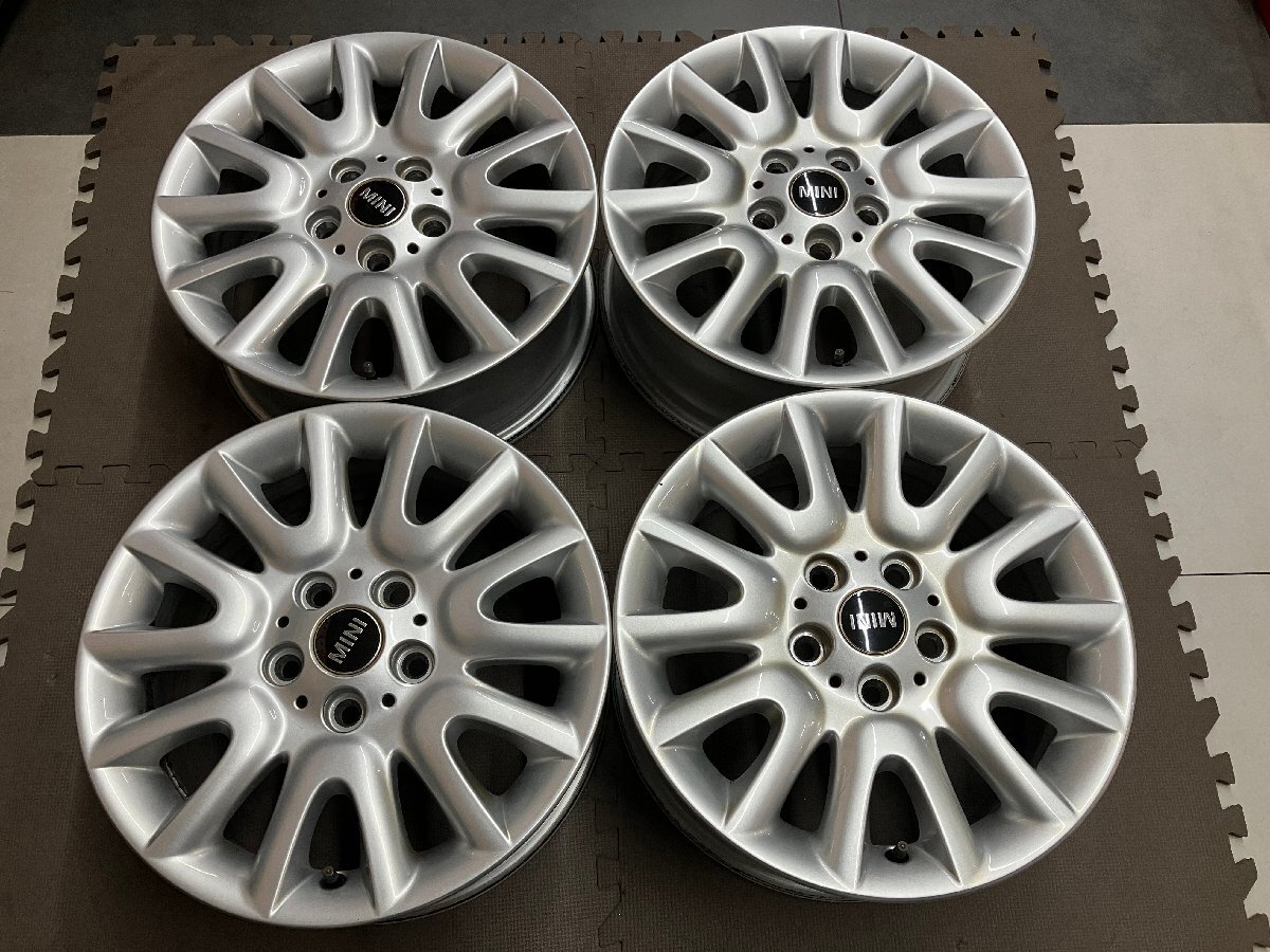 4本セット 美品 BMW MINI F55 F56 ビクトリー・スポーク 495 ブラック