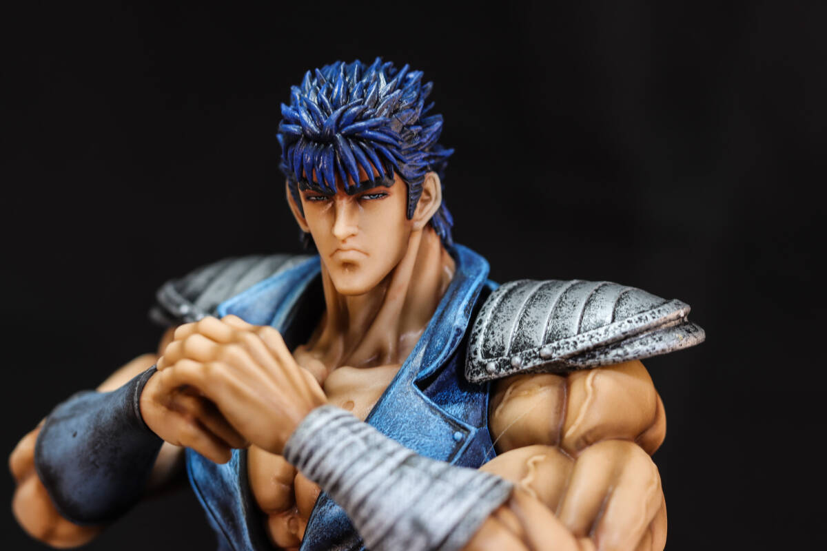 リアル 精密! 北斗の拳「ケンシロウ・ラオウ」完成品 スケール