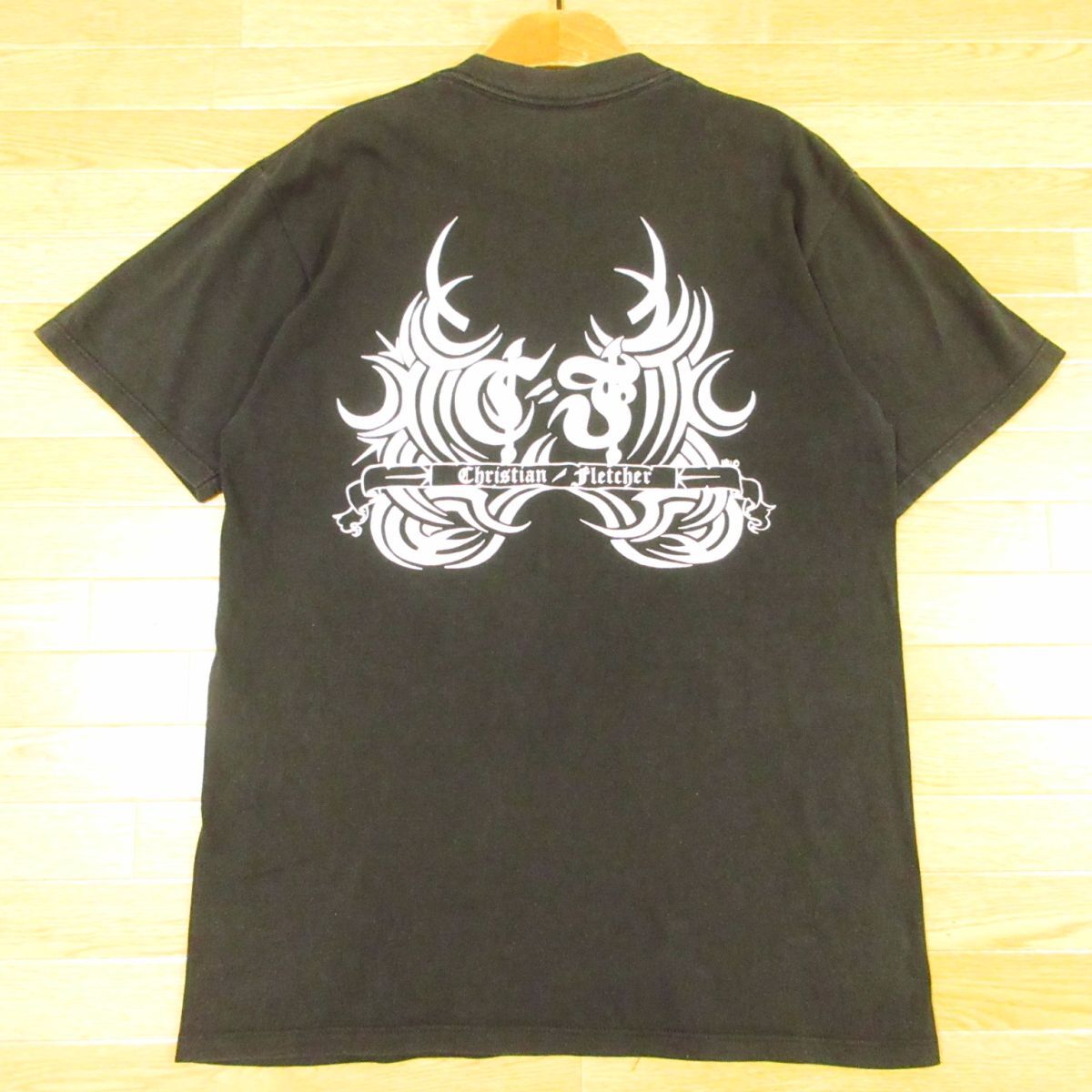 XL 80s 90s Christian Fletcher フレッチャー ヴィンテージ USA製 T