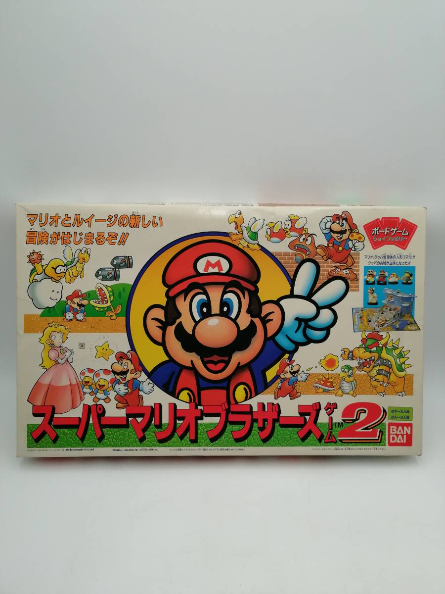 中古】02368☆ 希少 バンダイ スーパーマリオブラザーズ 2 ドンジャラ