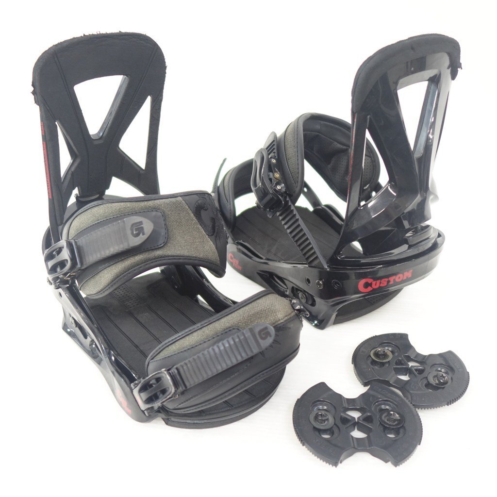 BURTON DEUCE 155 ビンディングサイズM バートンカスタム スノーボード