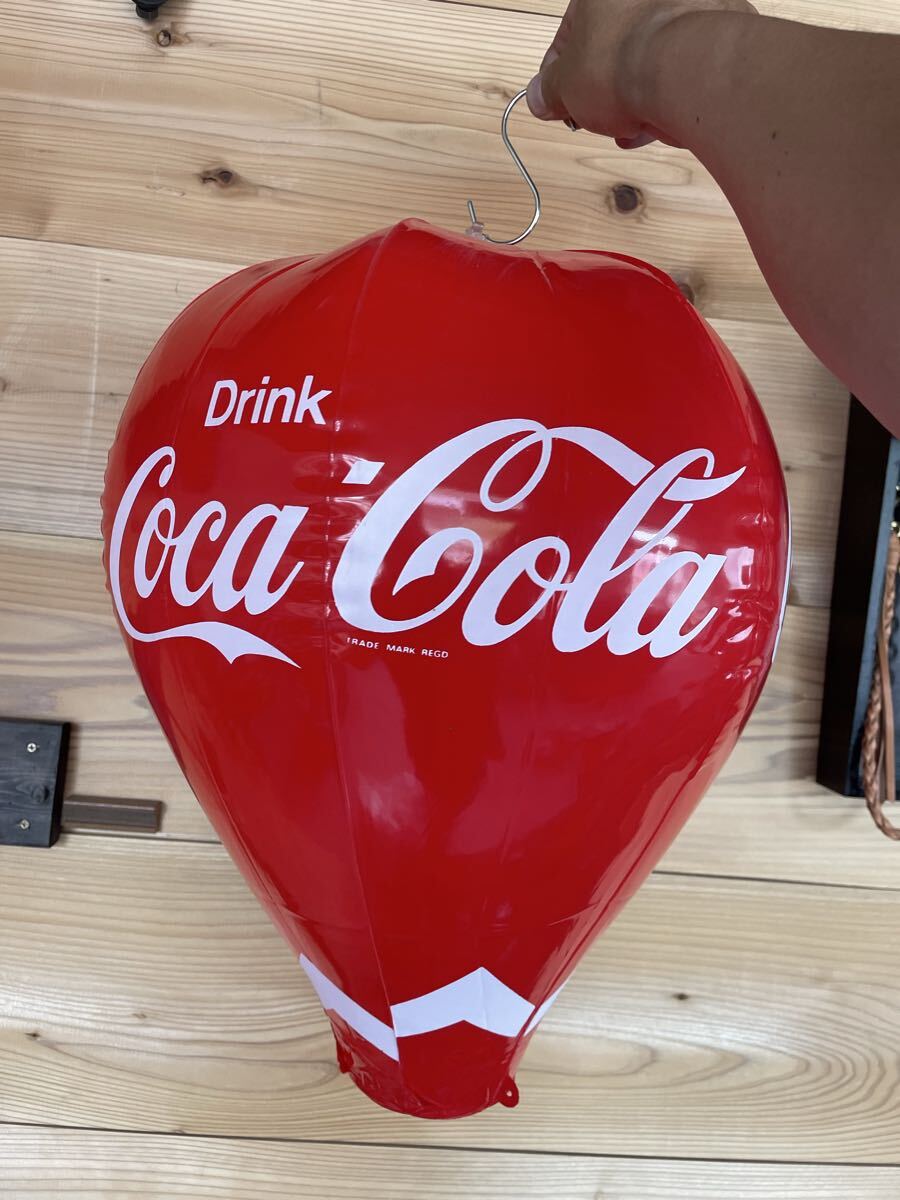 昭和　レトロ　コカコーラ　バルーン　気球 昭和のコカコーラ Come on in Coke気球バルーンの落札情報詳細 - Yahoo