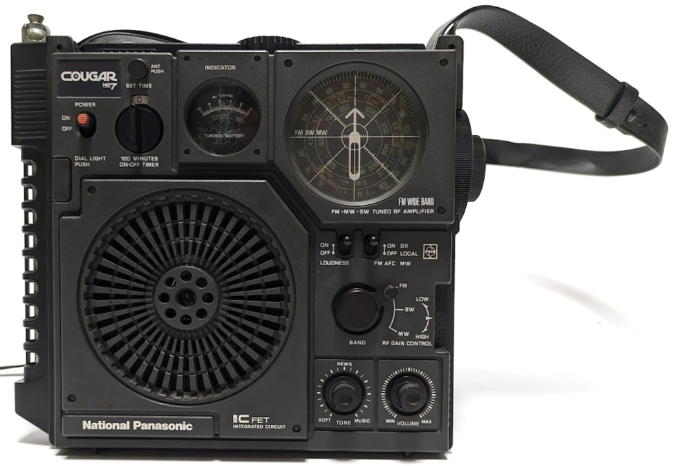 中古】レア物 National Hi-Power Amplifier WA-755 ラジオ付き（FM,AM