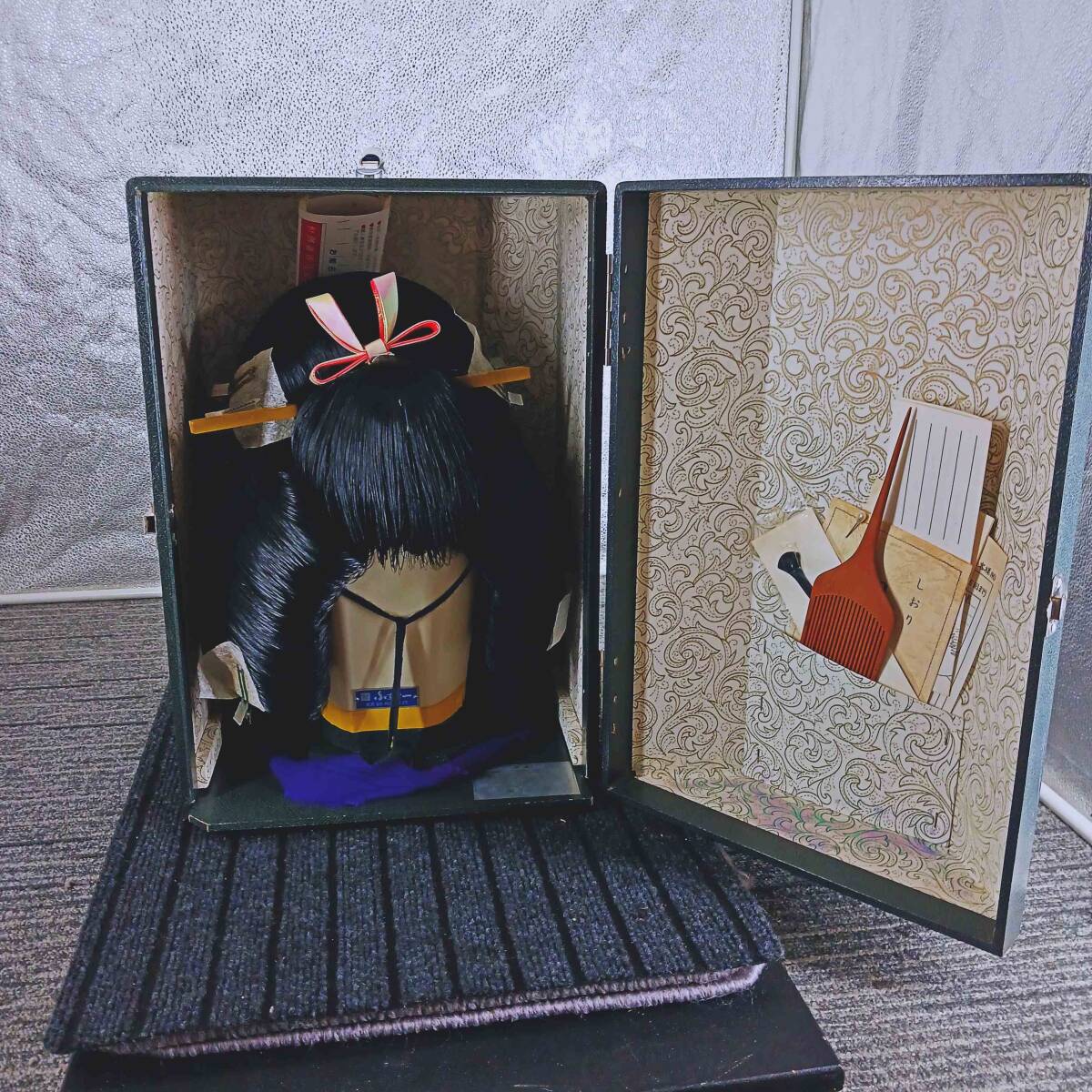 中古】日本髪かつら 立兵庫（たてひょうご）大衆演劇 中大サイズ 芸者