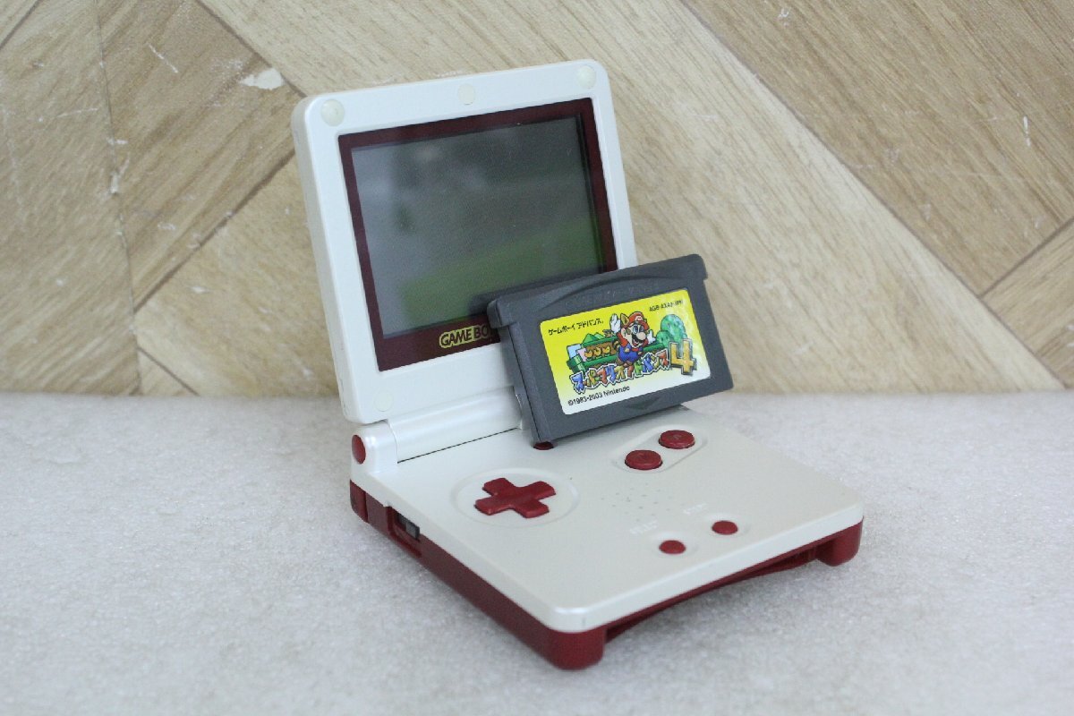 新品外装！ゲームボーイアドバンスSP本体 スーパーファミコンカラー