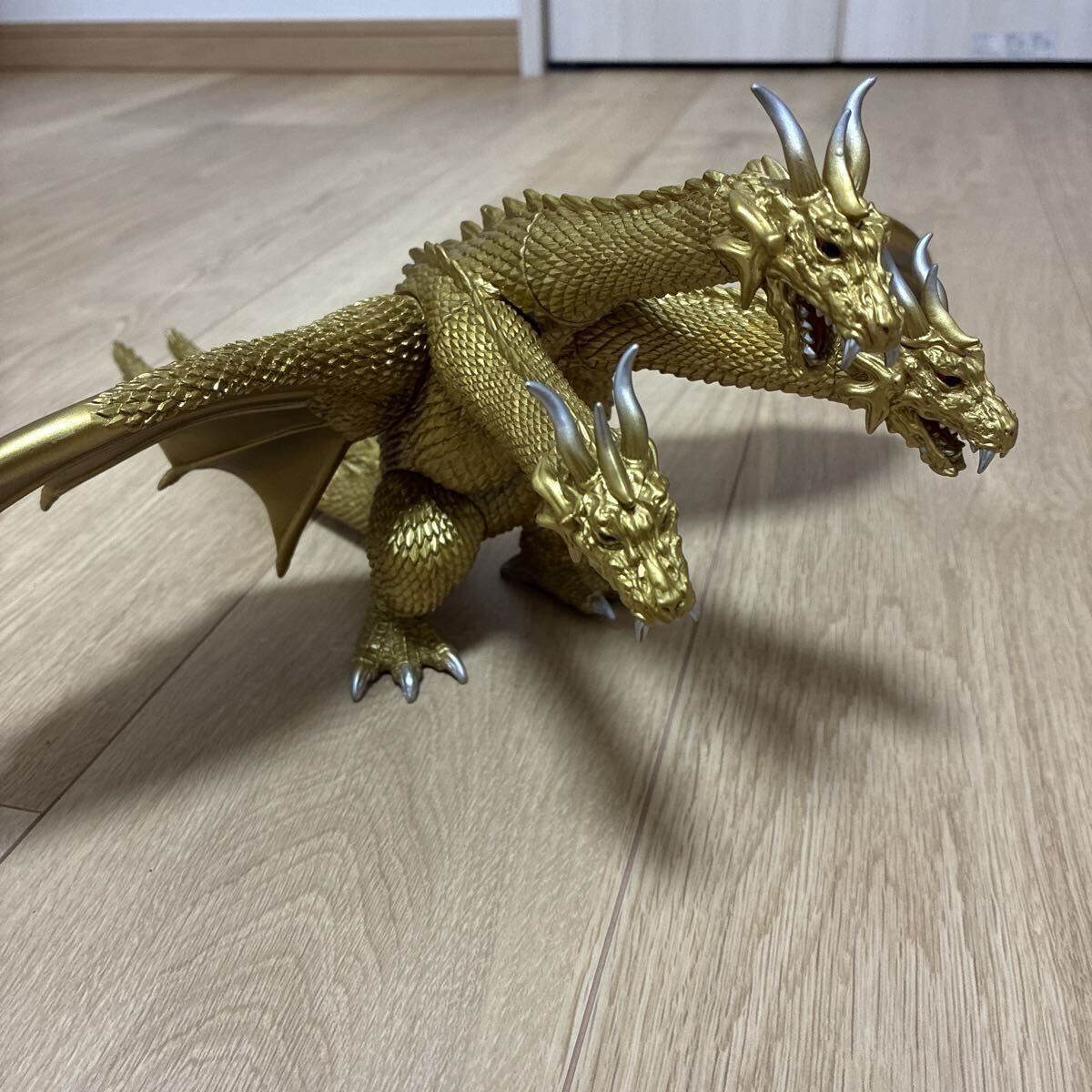 タグ付き キングギドラ2002 ムービーモンスターシリーズ ゴジラ 怪獣
