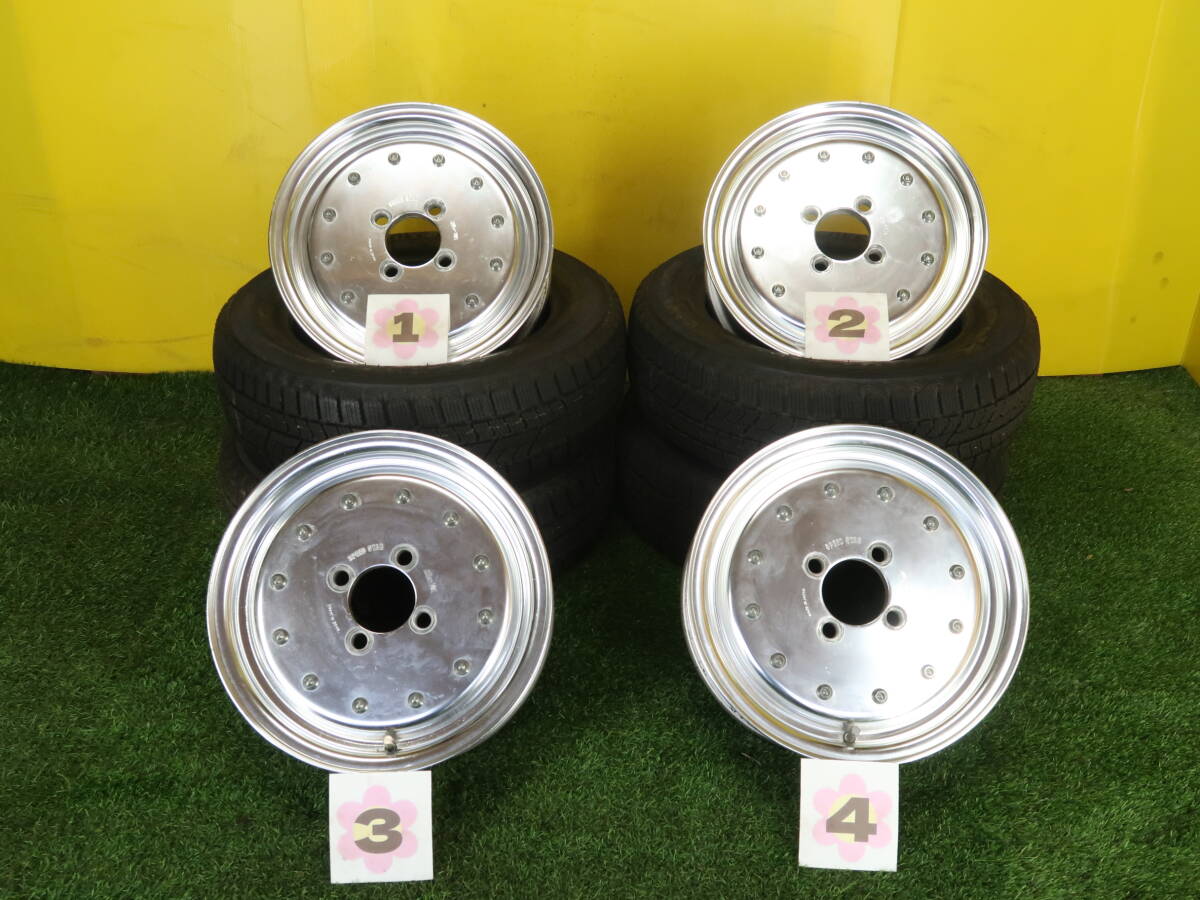 ゆ*➕様 引取限定　スピードスター　マーク1 PDC100 13インチ5J タイ SSR MK1 スピードスター マーク1 5.5J-13 6J-13 100/4H 軽自動車の落札
