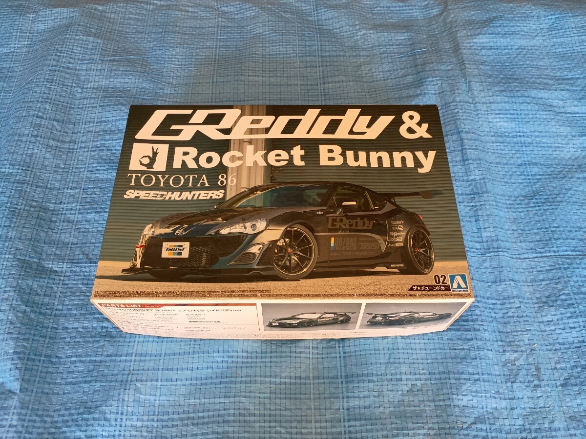 新品】1/24 アオシマ トヨタ86 ロケットバニー GRレーシングカラー 車