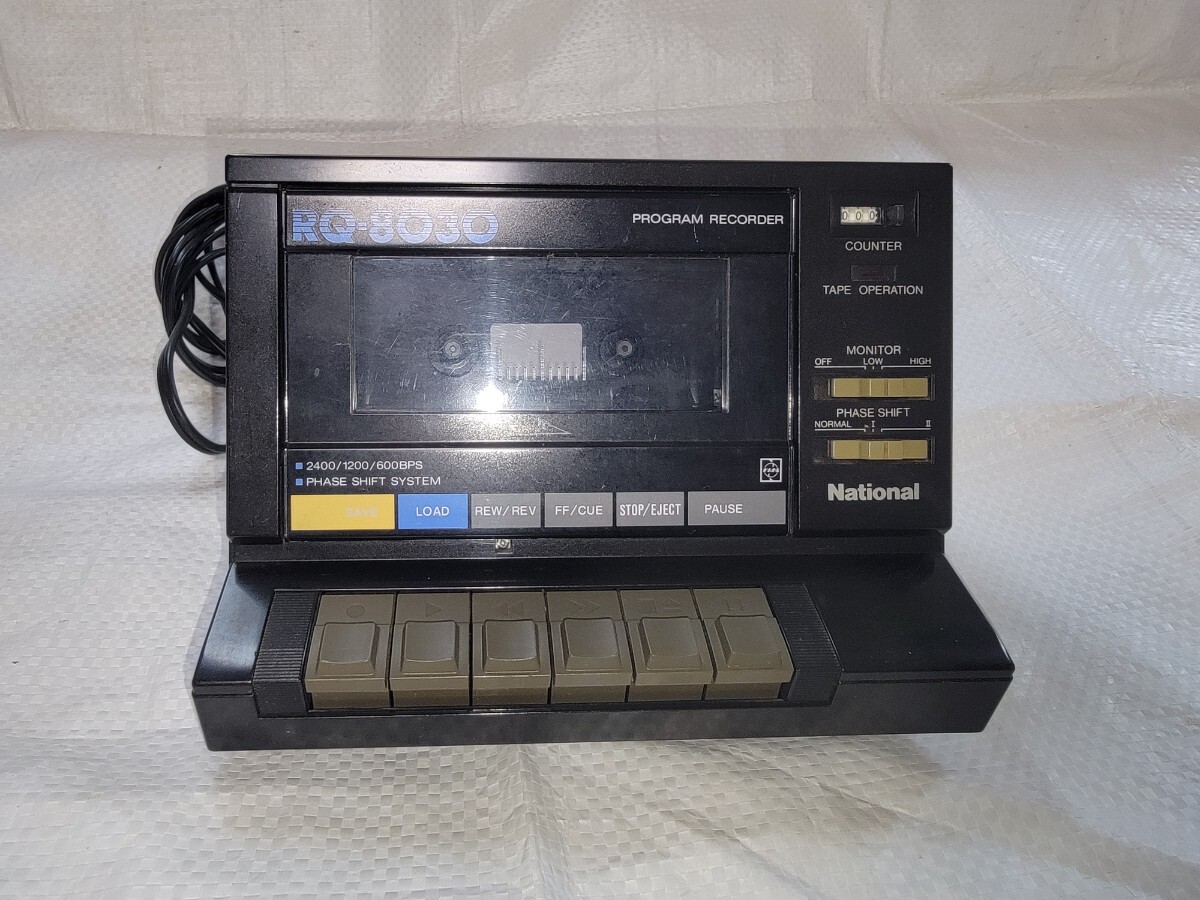 傷や汚れあり】◇昭和レトロ National/ナショナル RQ-8030 データ