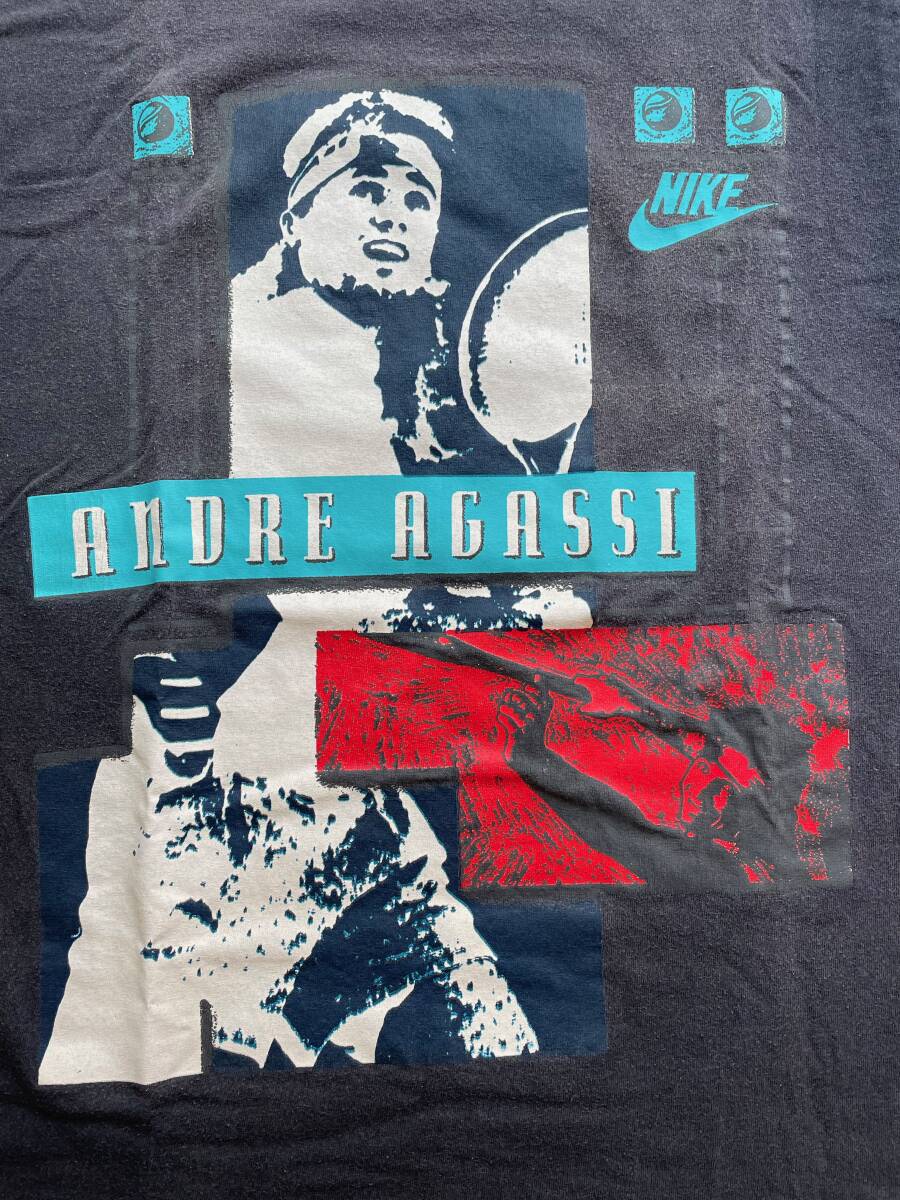 新品】アンドレ・アガシ 直筆サインフォト/写真 テニス Andre Agassiの