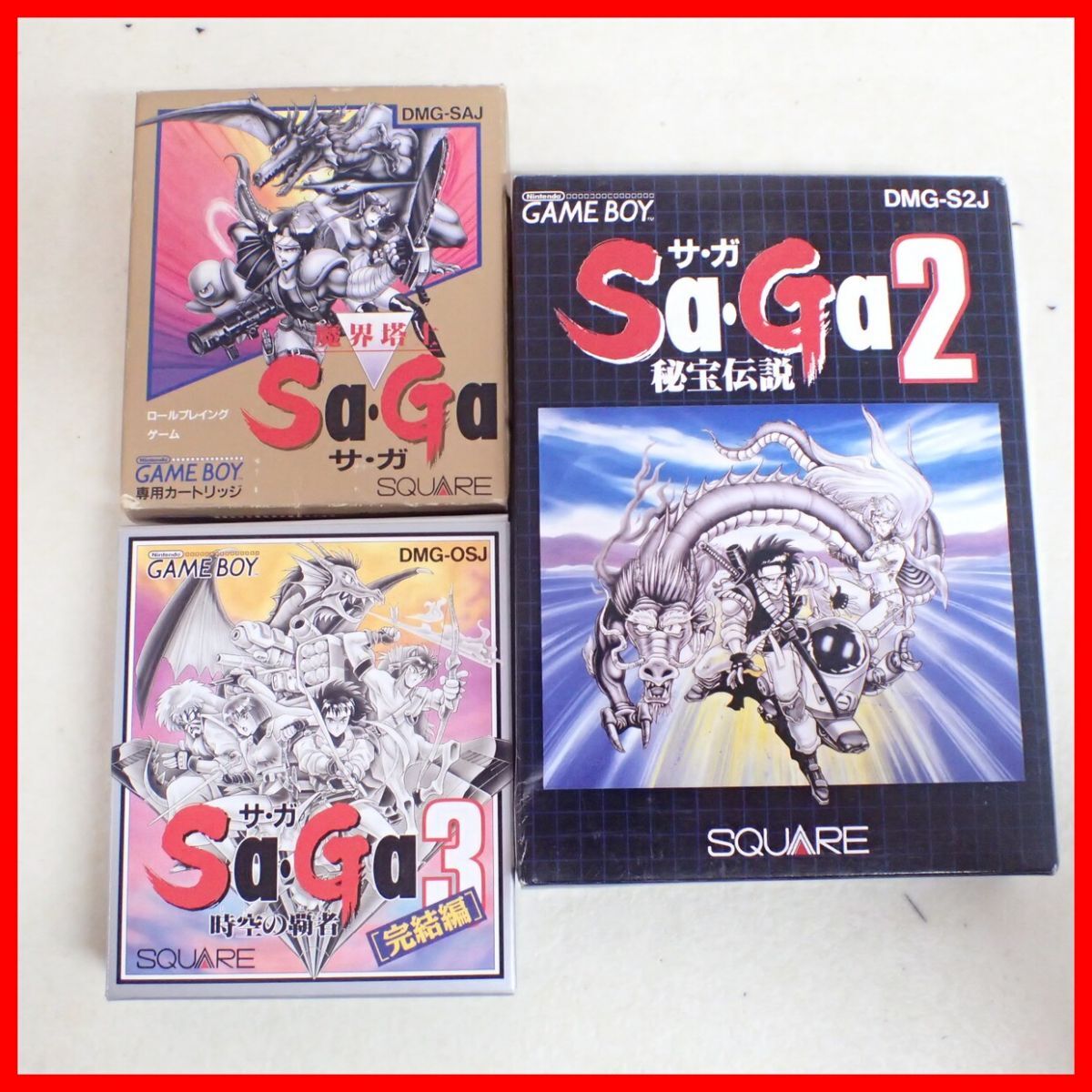 魔界塔士サ・ガ 完全攻略本 Sa・Ga【4冊まで送料198円】の落札情報詳細