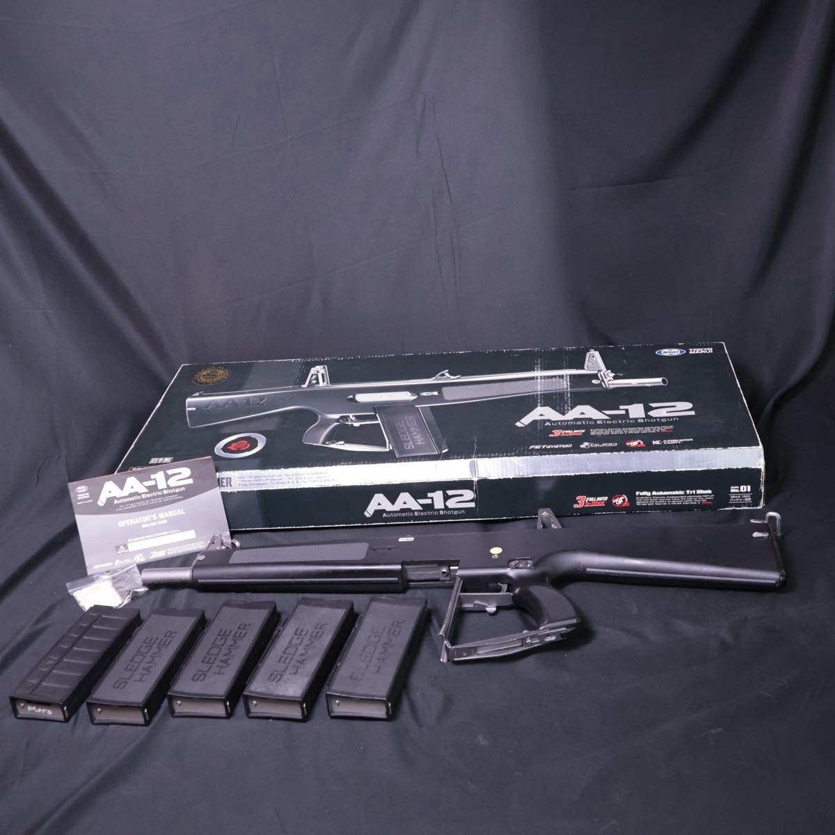 中古】5869】東京マルイ AA-12 電動ショットガン フルオートショット