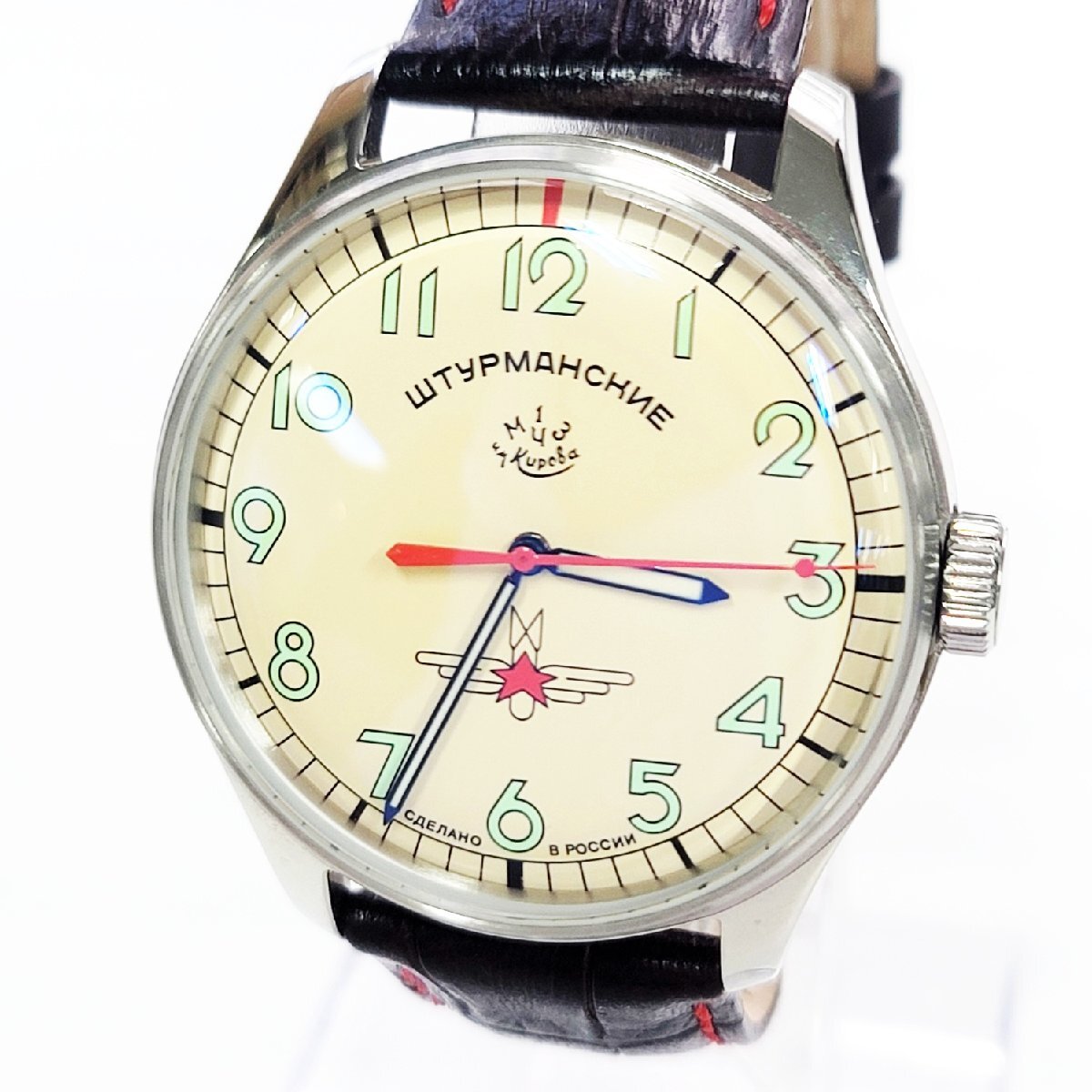 ☆1000円売切り☆ [ロシア製/宇宙/秋山氏モデル] Sturmanskie 3113