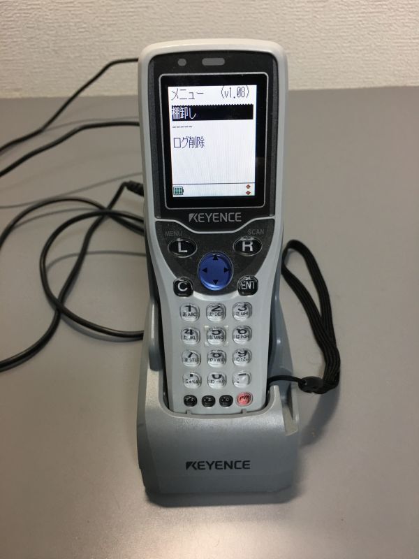 KEYENCE/キーエンス☆バーコードハンディターミナル&充電器のセット
