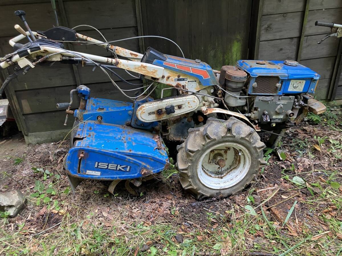 中古】兵庫県発 ヤンマー ディーゼル 耕運機 YT6セル付 耕うん機 NFAD6