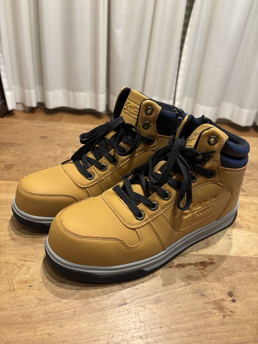 新品】スナップオン【Snap-on】安全靴☆ハイカットスニーカー☆レッド
