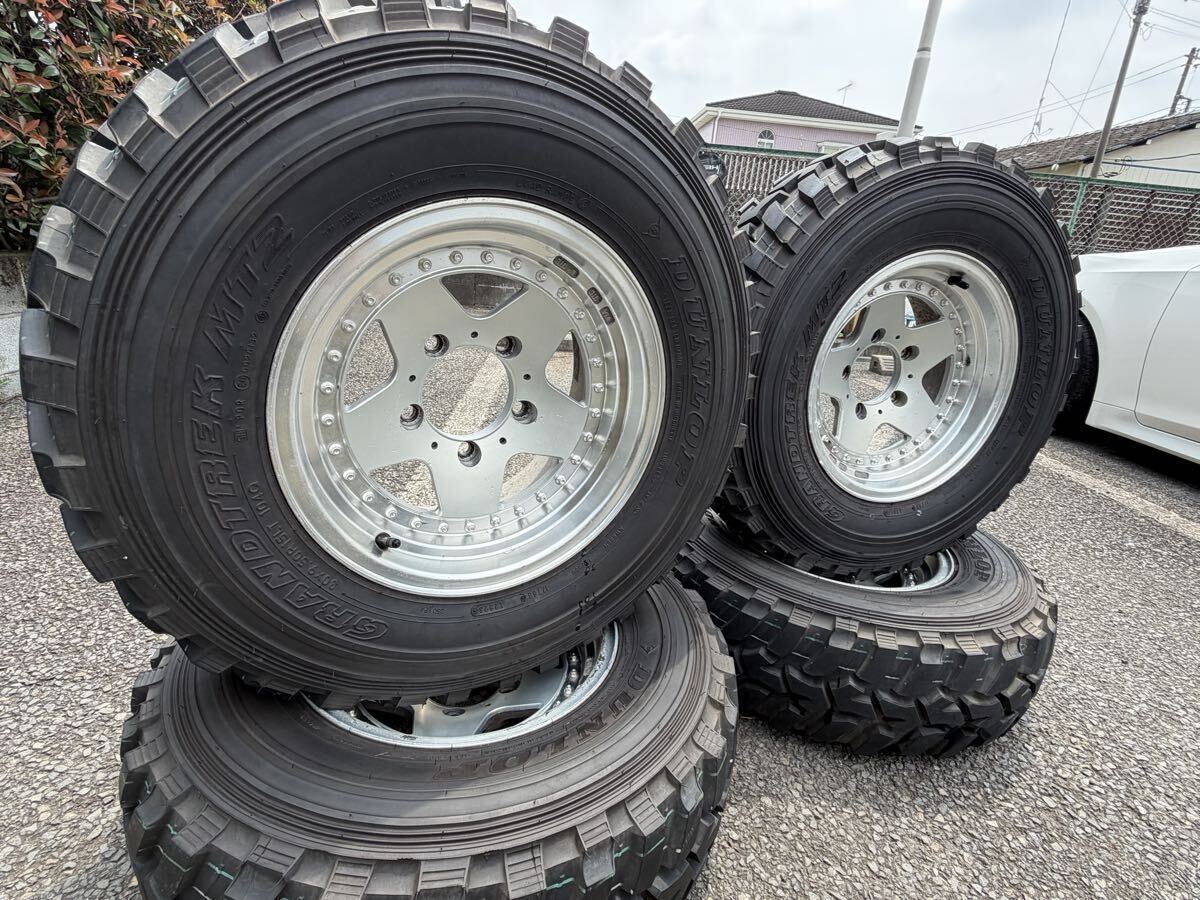 AWC デイトナ ホイール 鉄ホイール 15インチ 7J -8(実測) PCD127 5穴