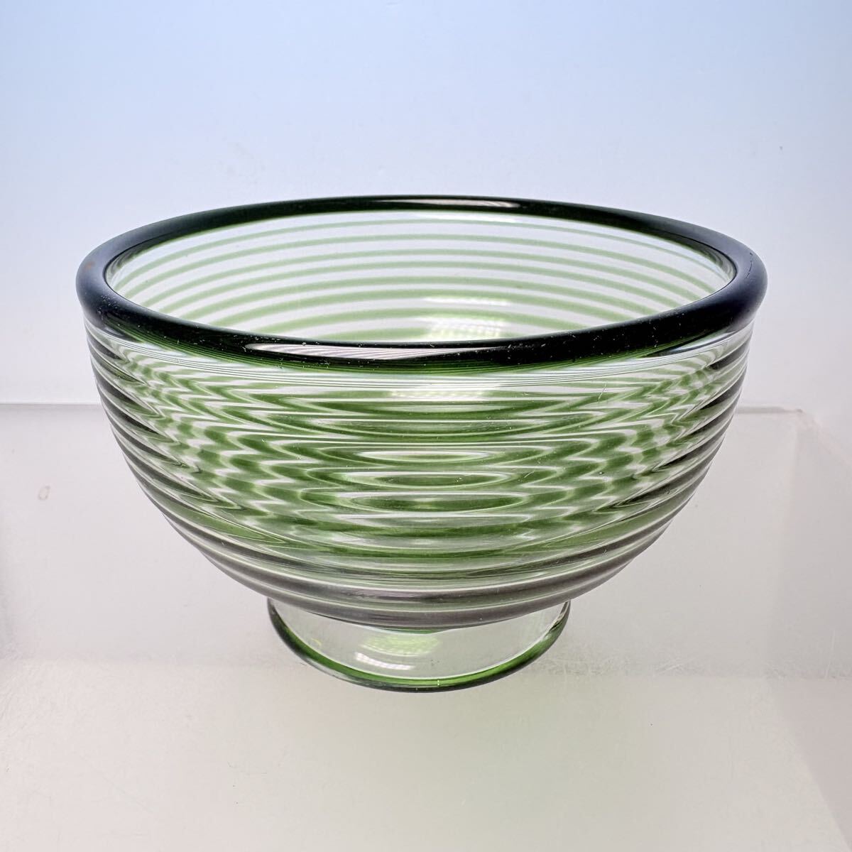 舩木倭帆 shizu 双耳花瓶 高さ19cm 吹きガラス 船木倭帆 作品 フラワー