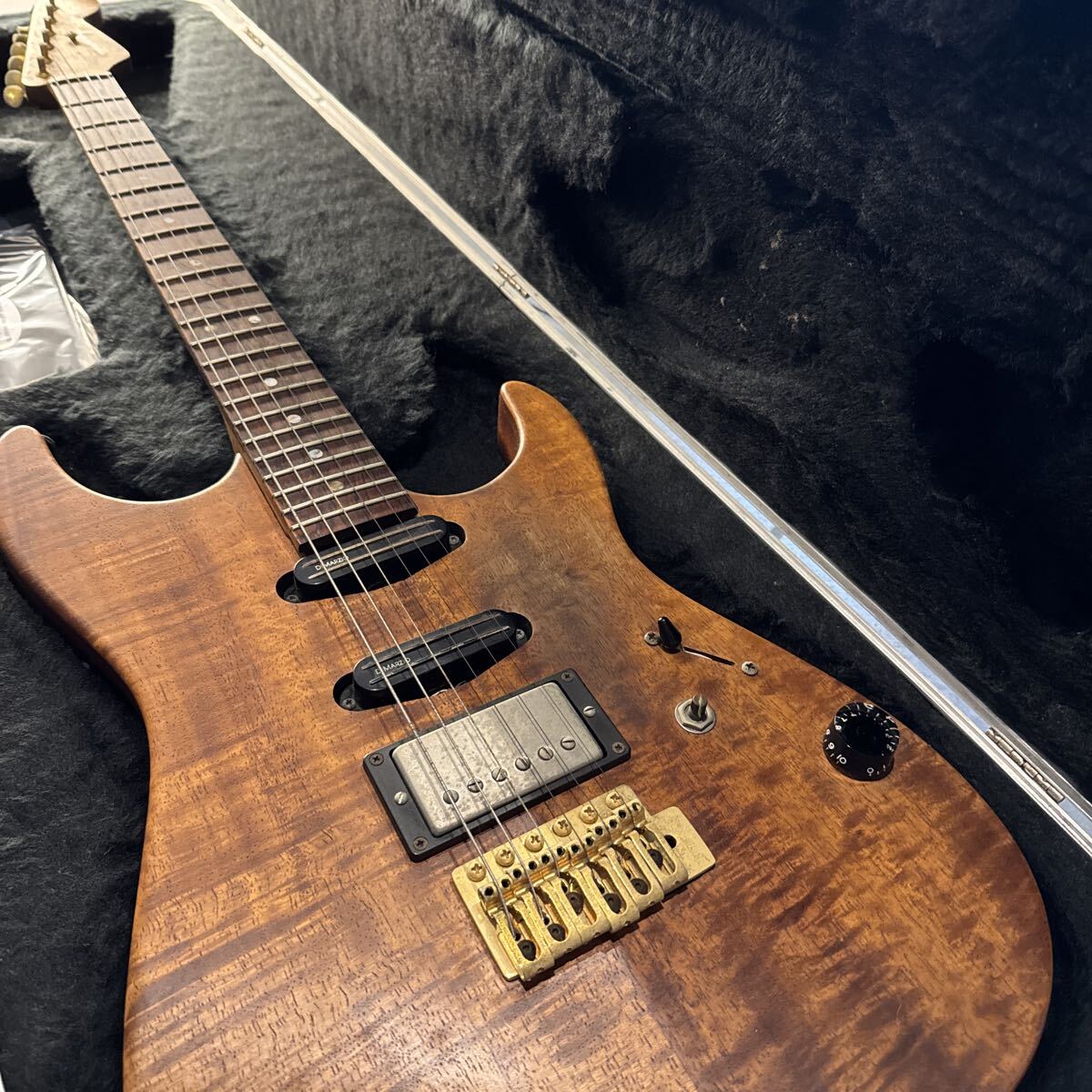 Music Man BFR Luke II パープル バーズアイネック EMG やや傷や汚れあり】Music Man BFR Luke II 2008年製 パープル