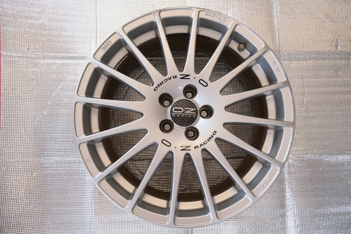 中古】希少サイズ☆OZ☆スーパーツーリズモ☆7J+17☆PCD＝108/4H