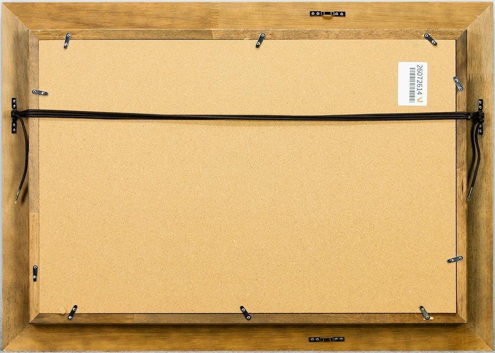 中古】浅田薫「オンフルール港」10号 油彩 厚塗り 無所属 欧州港町風景