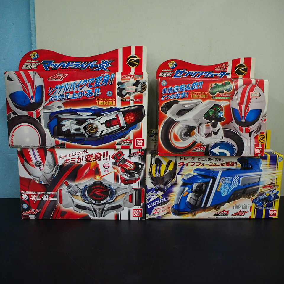 仮面ライダードライブ大量セット DXマッハドライバー炎 シグナルバイク