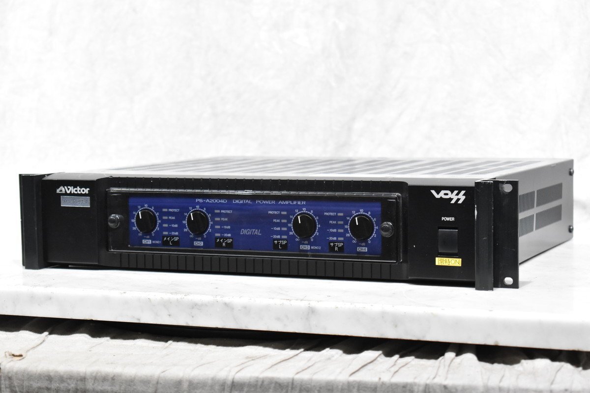 Victor ◇ ビクター プロ用 ステレオパワーアンプ ◇◇◇ SS-A180