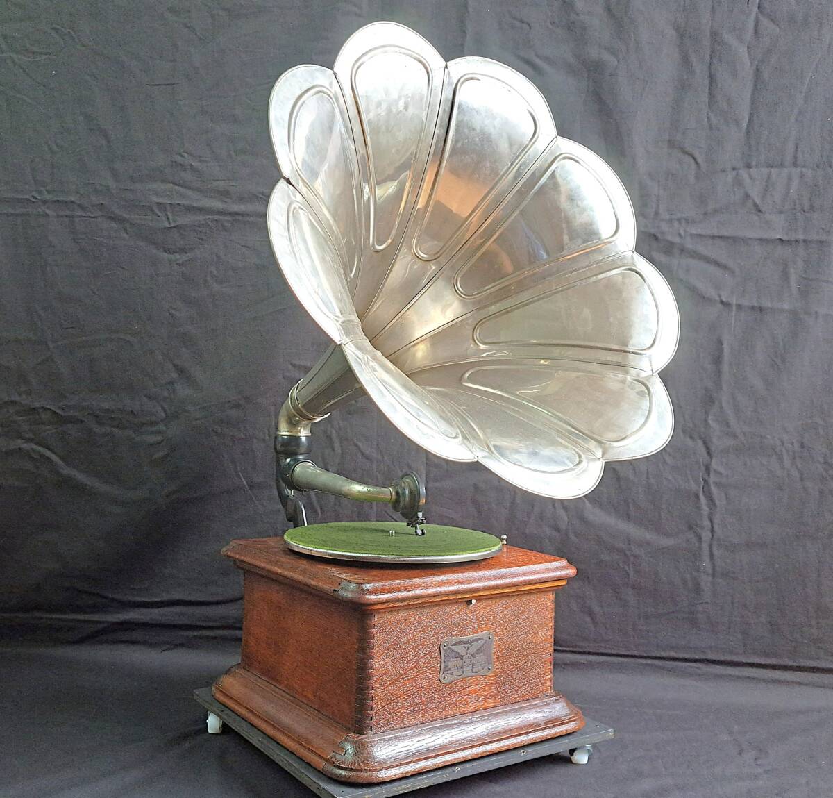 PHONOGRAPH 蓄音機型 CDプレーヤー ラジオ動作確認済み