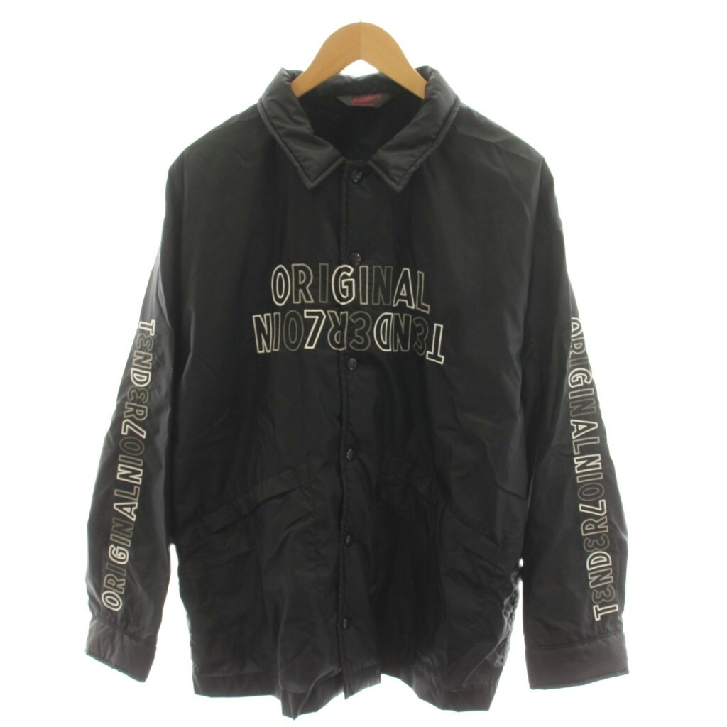 試着のみ 18aw tenderloin COACH JKT QB NAVY M テンダーロイン コーチ