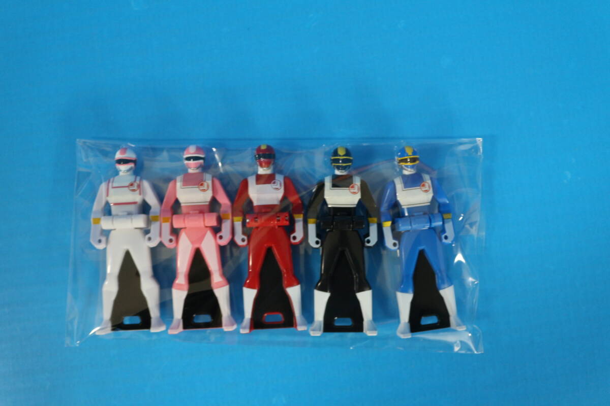 あ*み様 チェンジマン フィギュア 5体セット、昭和の物傷あります 未開封 本放送時発売品】BANDAI 1985年本放送時発売 電撃戦隊