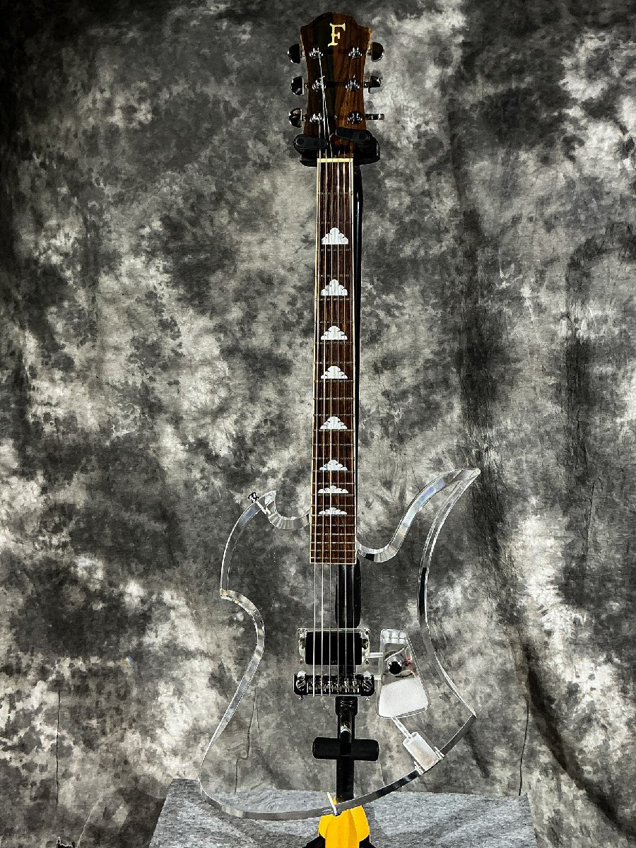 返品OK】[中古] FERNANDES MG-115C クリスタル・ギター/Hide [TF406]の