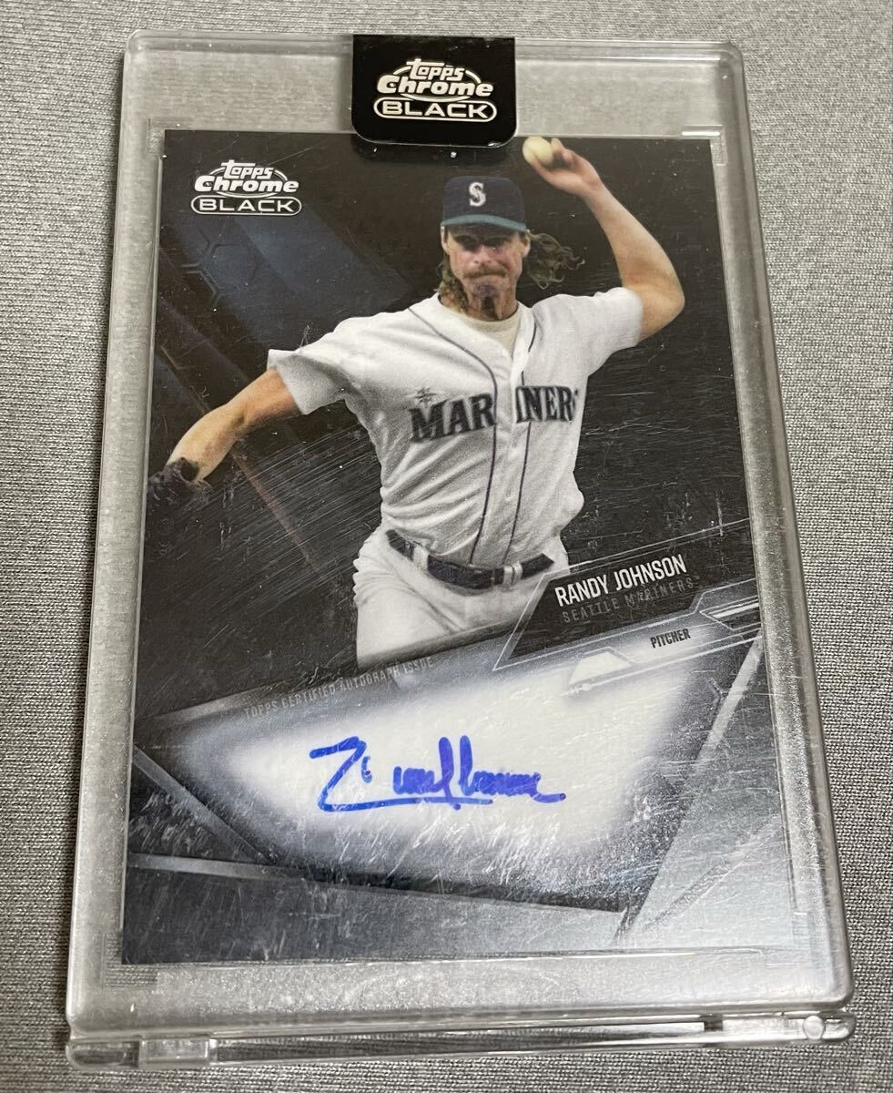 1円スタート ランディ・ジョンソン☆直筆サインボール☆MLB本物お墨付