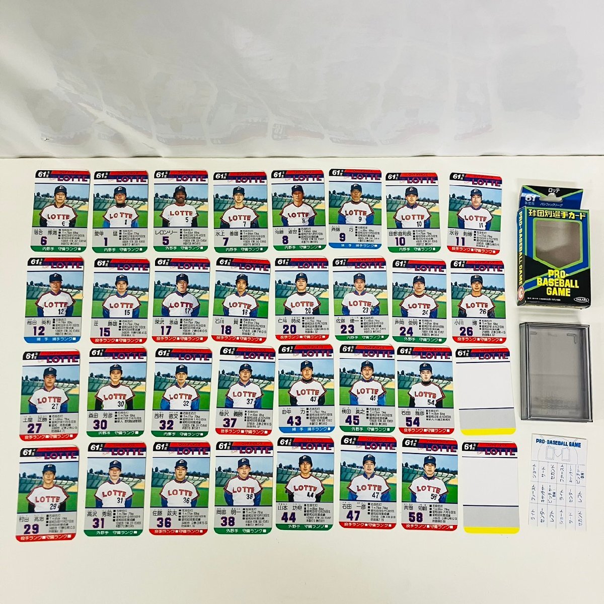 タカラプロ野球カードゲーム91ロッテオリオンズ 島田茂の落札情報